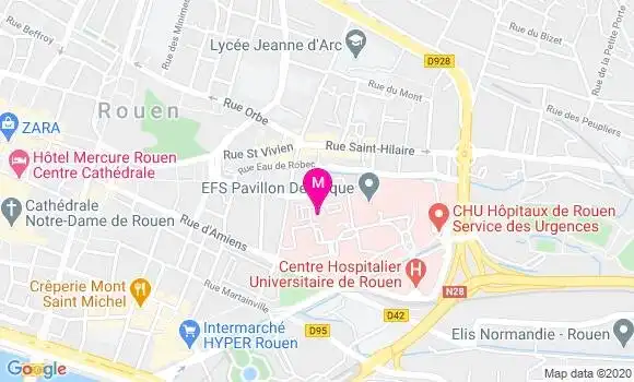 Localisation Dr Bertrand Bourre