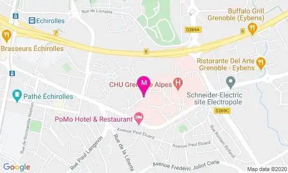 Localisation Dr Regis Pailhe