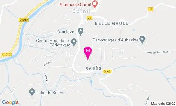 Localisation Dr Annie Eyrolle