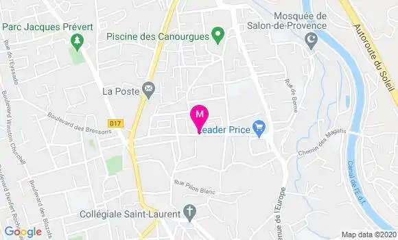 Localisation Dr Ala Jaboulay Pastarnak