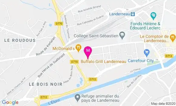 Localisation Dr Mustapha Serioui