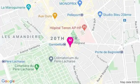 Localisation Dr Yaelle Zarka Elfassy