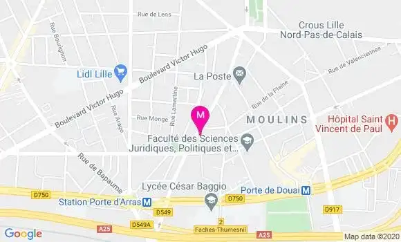 Localisation Dr Berangere Donnet