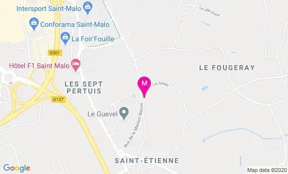 Localisation Dr Mathilde Berar