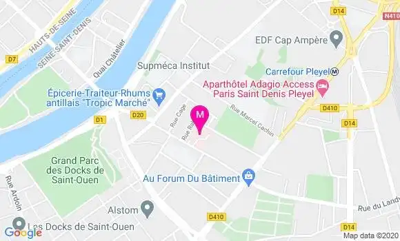 Localisation Dr Antoine Rogeau