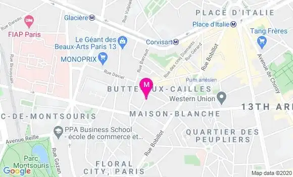 Localisation Dr Julia Flore Alibert