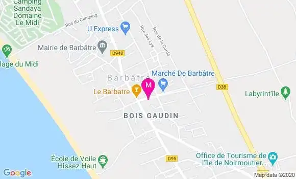 Localisation Dr Tiphaine D