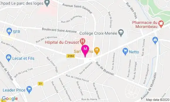 Localisation Dr Mohammed Abdelkadous