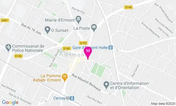 Localisation Dr Frederic Chevallier