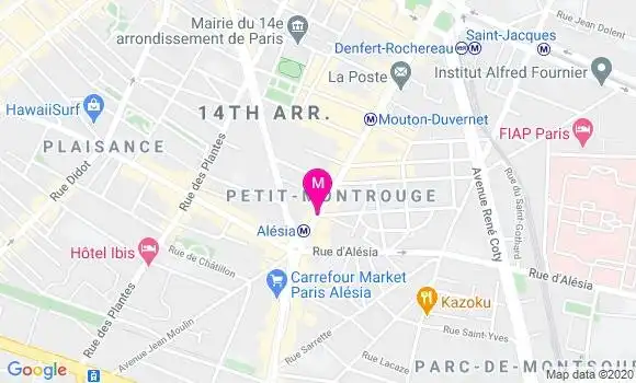 Localisation Dr Karine Marrou