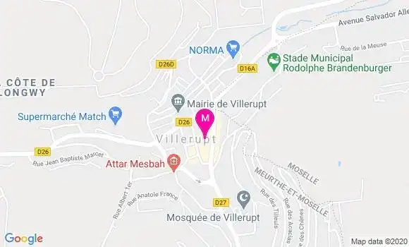 Localisation Dr Romina Bayette Antinori