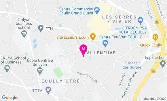 Localisation Dr Julia Lanternier