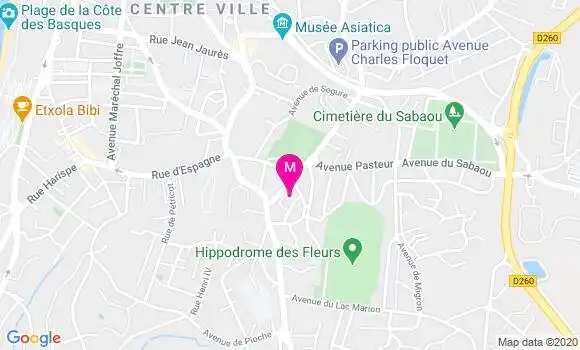 Localisation Dr Raphaele Badiola