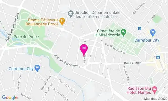 Localisation Dr Ester Landau