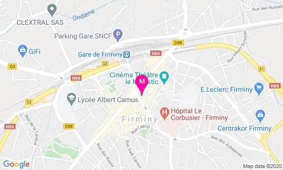Localisation Dr Chloe Estrade