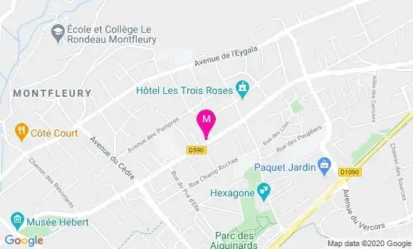 Localisation Dr Pascale Bouthors Serpry