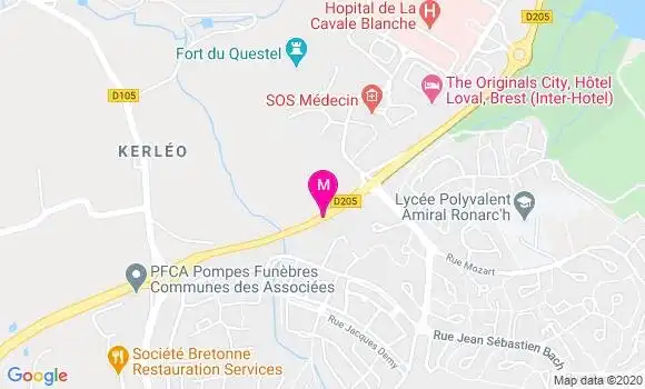 Localisation Dr Alexandre Simon