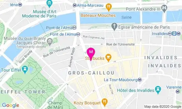 Localisation Dr Patrick Cerf