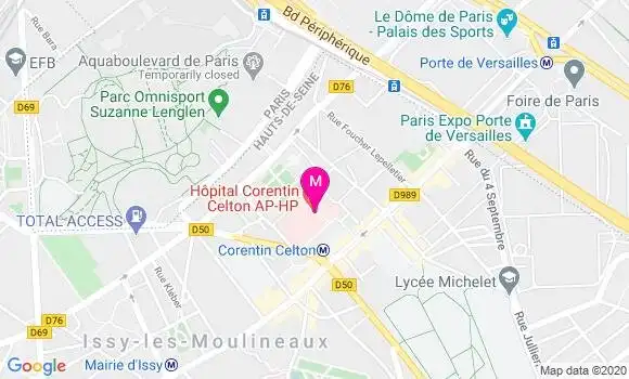 Localisation Dr Jean Vidal