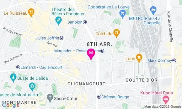 Localisation Dr Marie Christine Laurence