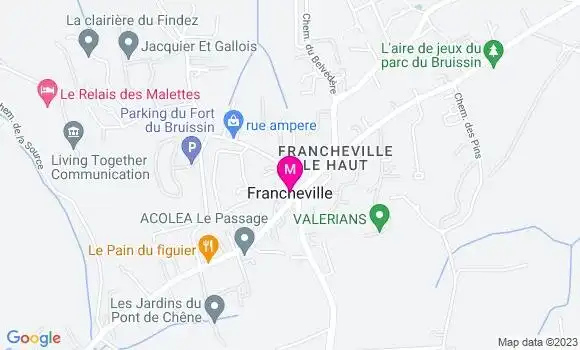 Localisation Dr Marc Fantino