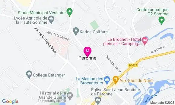 Localisation Dr Pierre Henri Foncelle