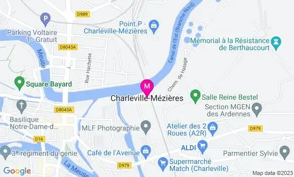 Localisation Dr Pauline Marchal