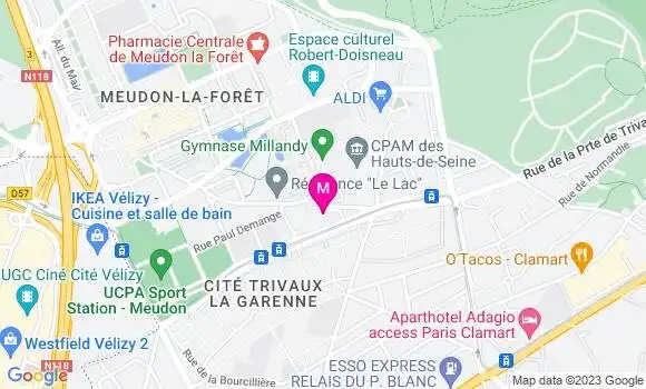 Localisation Dr Marion Richard Molard