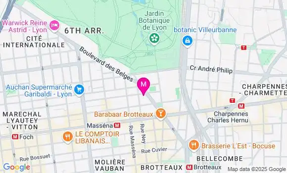 Localisation Dr Caroline Terris