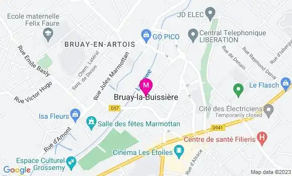 Localisation Dr Mathieu Sabatier