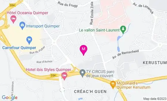 Localisation Dr Olivier Tocquer