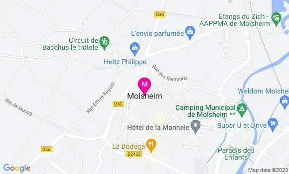 Localisation Dr Anne Karol