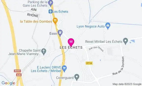 Localisation Dr Florence Valezy