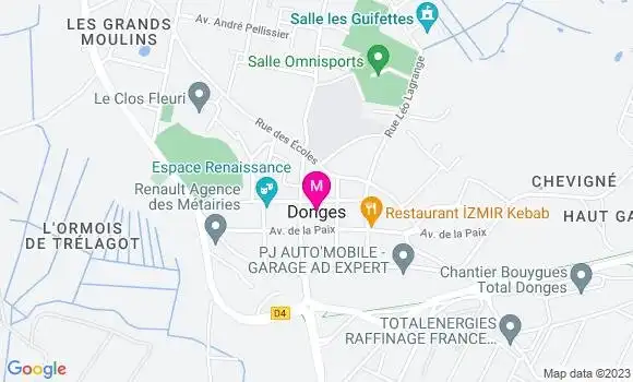 Localisation Dr Audrey Didier