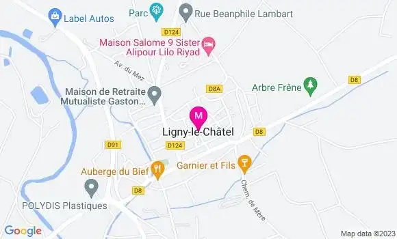 Localisation Dr Antoine Moreno