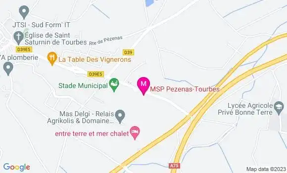 Localisation Dr Marion Simmet
