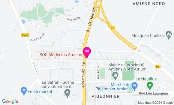 Localisation Dr Philippe Buteux