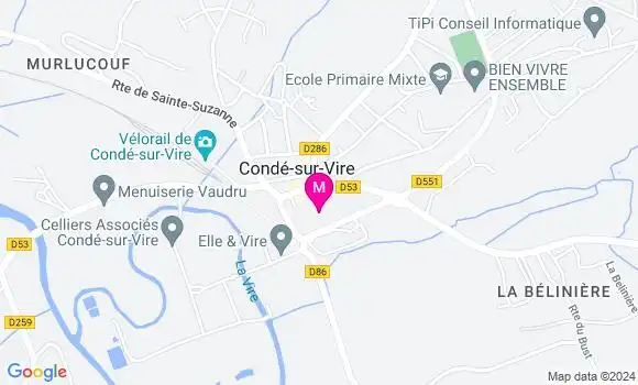 Localisation Dr François Gaudin