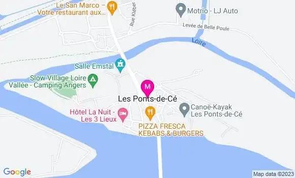 Localisation Dr Maud Brousseau