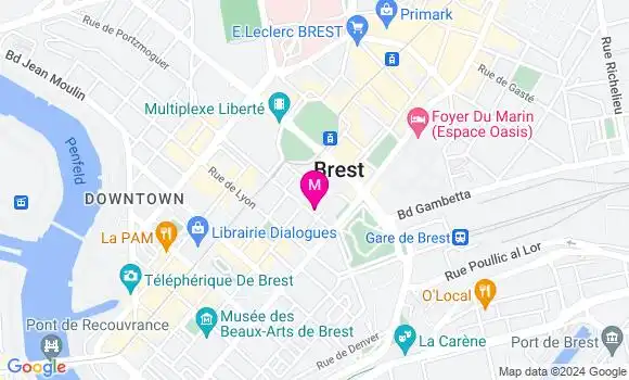 Localisation Dr Charlotte Gaouyer