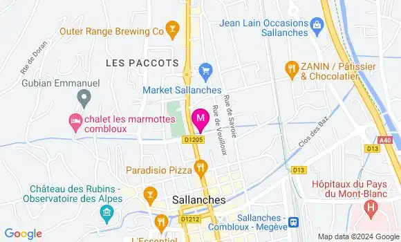 Localisation Dr Benoit Herbet
