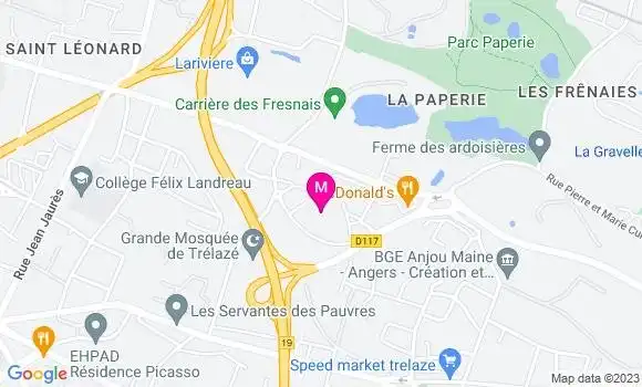 Localisation Dr Julie Antier