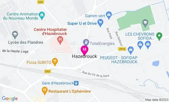 Localisation Dr Francois Leuillette