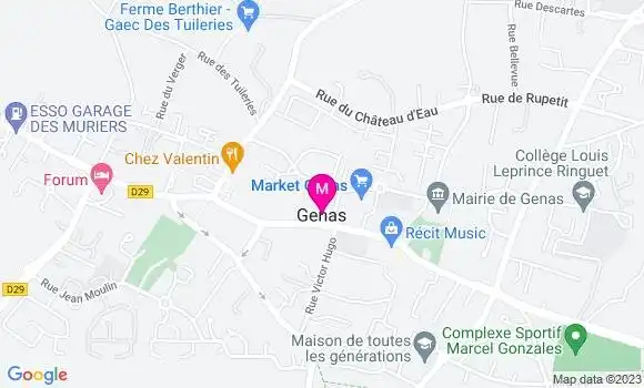 Localisation Dr Claire Esnault
