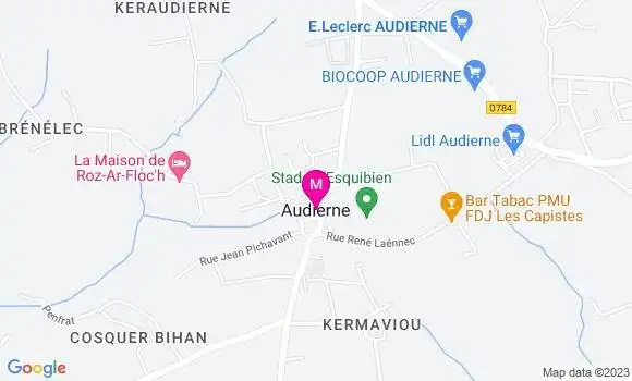 Localisation Dr Adrien Pean