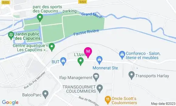 Localisation Dr Adrien Collin