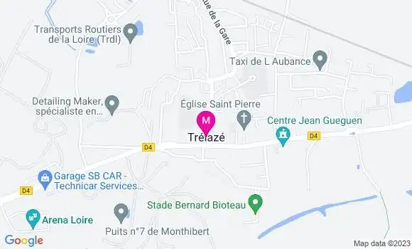 Localisation Dr Adrien Pascaud