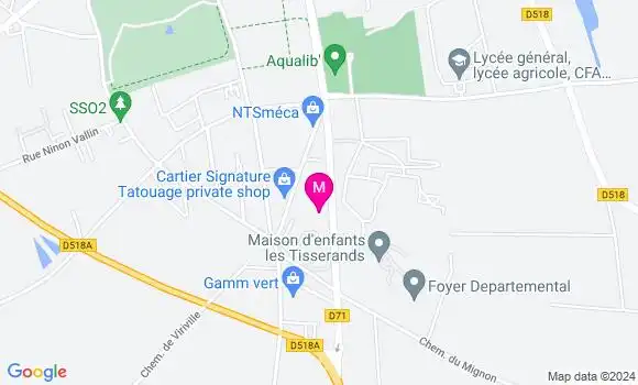 Localisation Dr Isaline Mien