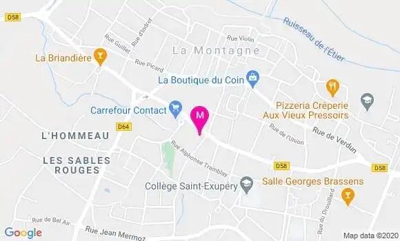 Localisation Dr Michelle Labbé