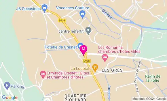 Localisation Dr Claire Picatto